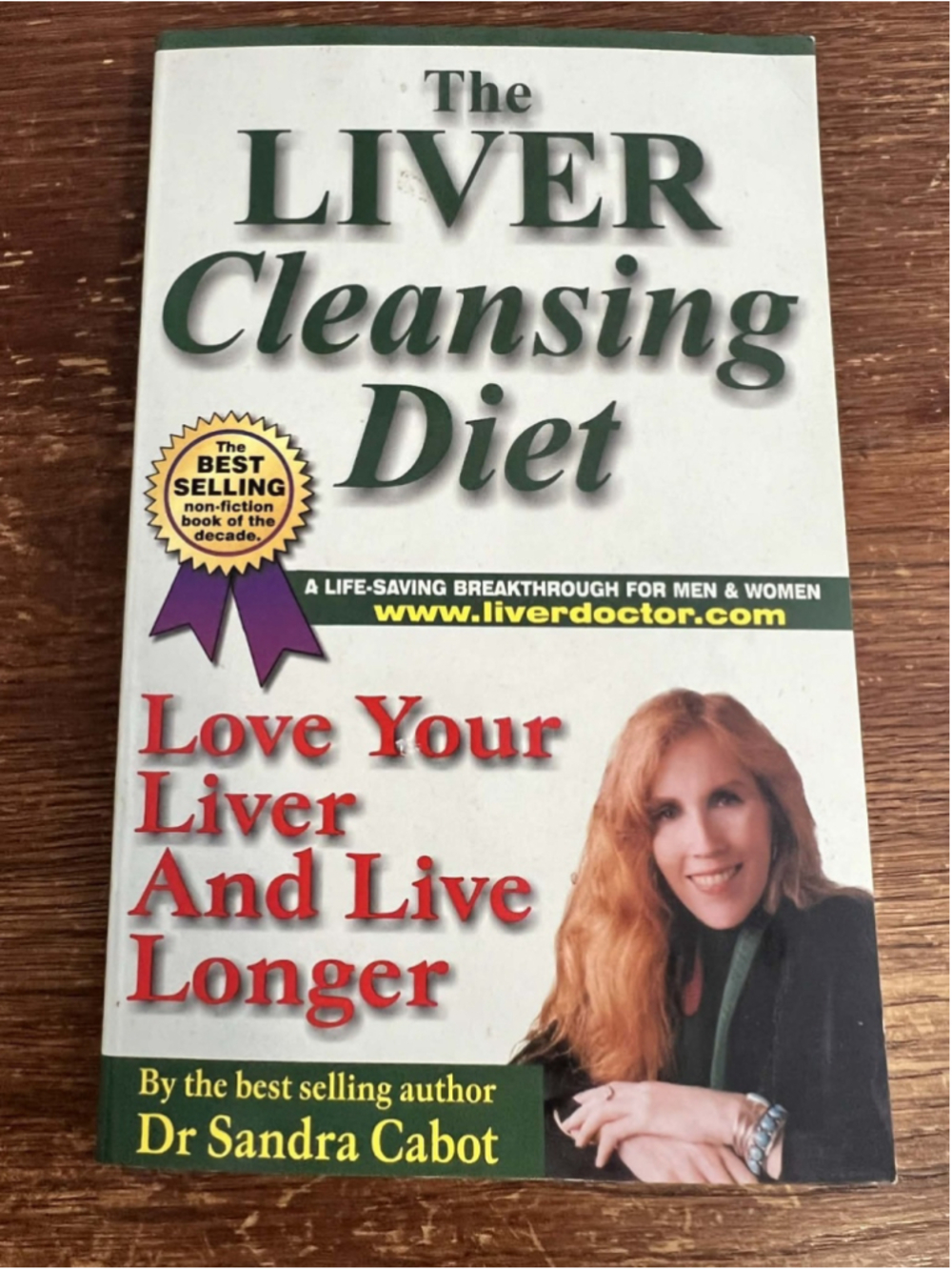 The Liver Cleansing Diet by Dr Sandra Cabot USA Edition Detox & Nutrition EUC
